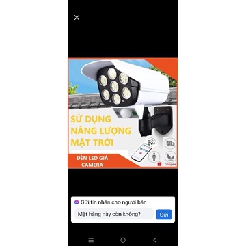 ĐÈN LED TÍCH ĐIỆN NĂNG LƯỢNG MẶT TRỜI GIẢ CAMERA CHỐNG TRỘM