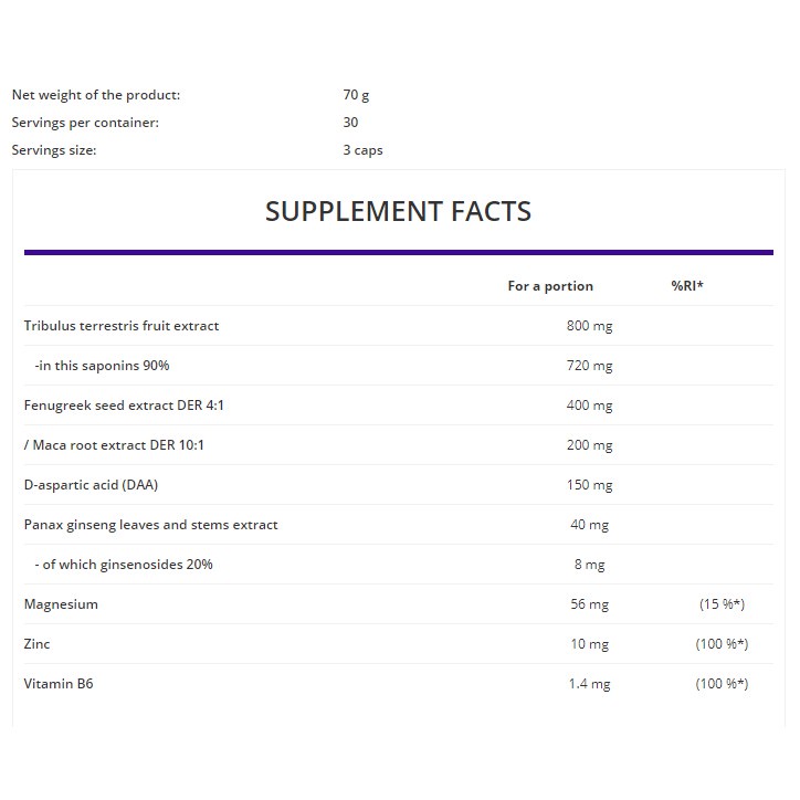Ostrovit Testo Booster , Tăng Cường Sinh Lý, Testosterone Nam Giới, Hỗ Trợ Phát Triển Cơ Bắp