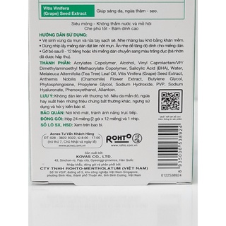 Hộp 24 Miếng Dán Mụn Acnes Clear Patch