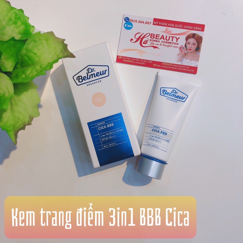 Kem trang điểm 3in1 BBB Cica Dr Belmeur | BigBuy360 - bigbuy360.vn