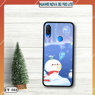 Ốp lưng nhám Huawei nova 3E/ P20 lite - in hình