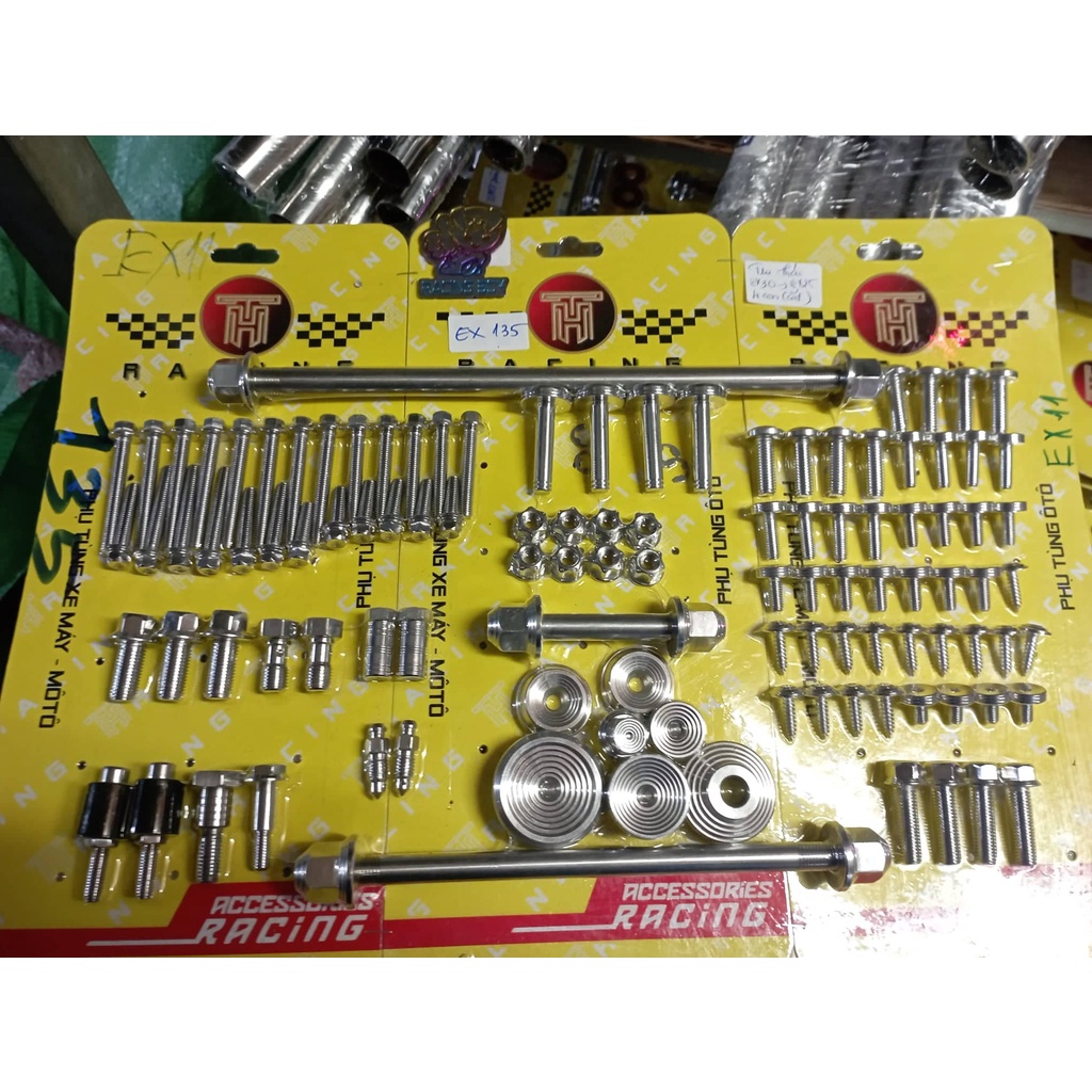 Full ốc cốt tán Salaya cho Vario Raider Sonic Exciter Winner Wave Dream Sirius Future các đời  . DoChoiXeMay