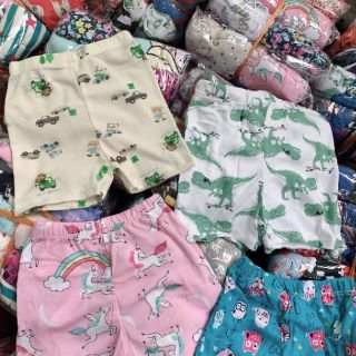 Combo 10 quần chục chất cotton borip cho bé