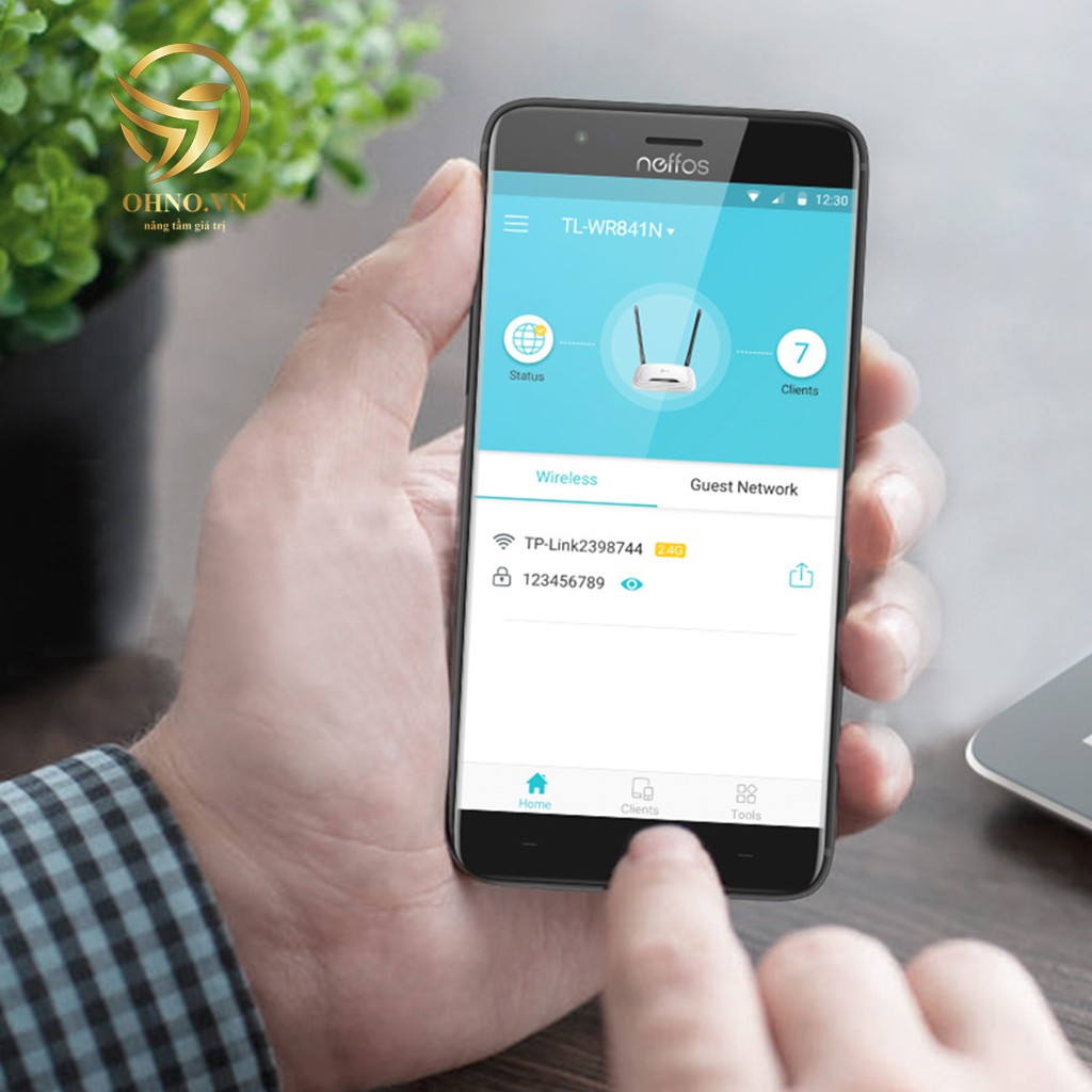 Thiết Bị Đầu Phát WIFI TP LINK 841N Cục Phát Sóng Wifi 2 Râu Tốc Độ Cao - OHNO VIỆT NAM