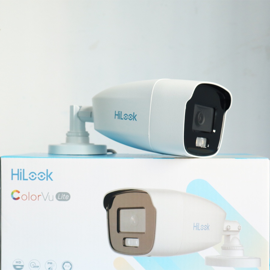 Camera HD-TVI COLORVU 2.0 Megapixel HILOOK THC-B229-M - Hàng chính hãng