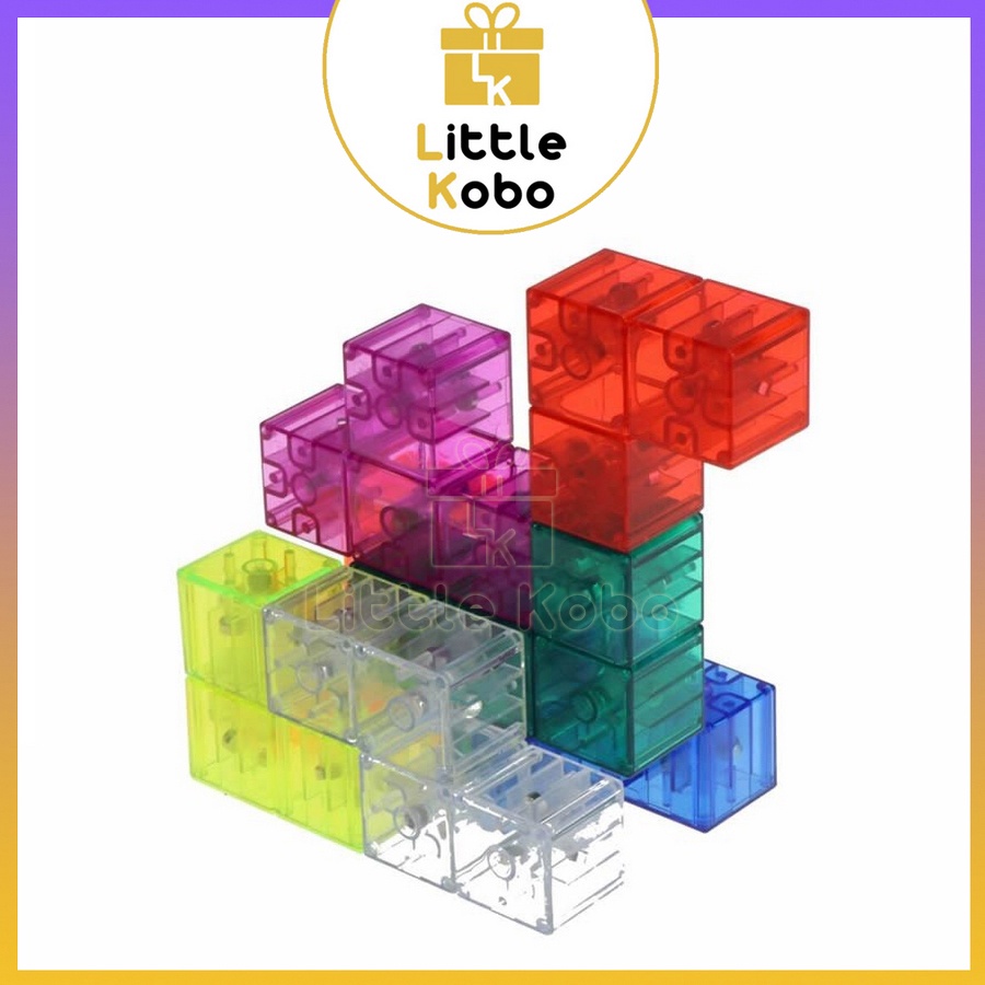 Khối Rubik Lắp Ráp Magic Magnetic Cube YongJun Nam Châm Đồ Chơi Xếp Hình Lắp Ráp