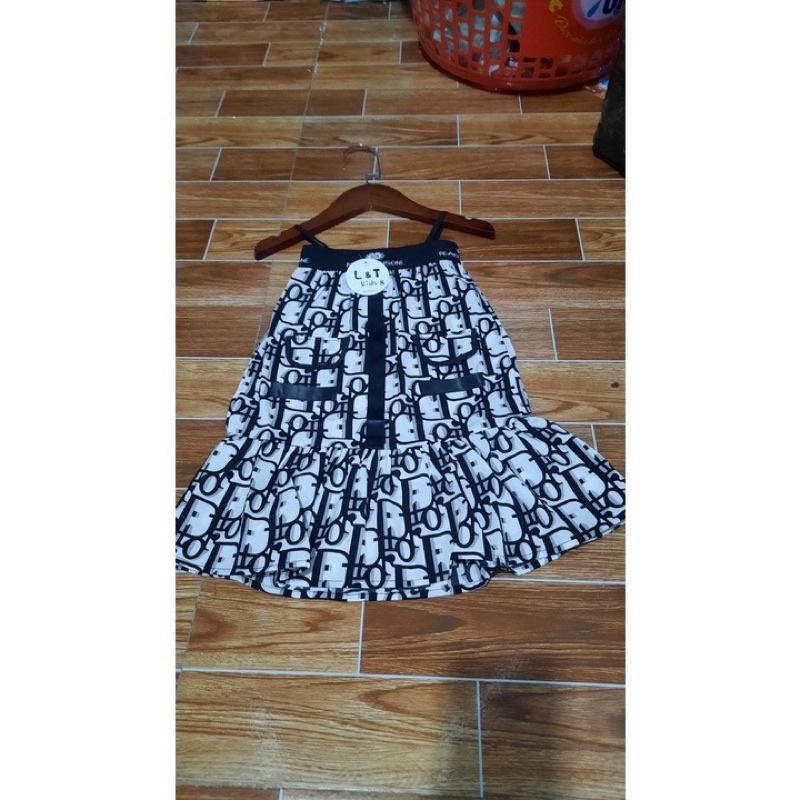 Sét váy lụa Di.or cao cấp bé gái