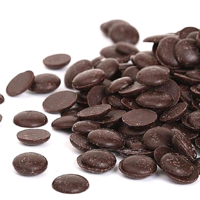100gr Socola nút đen 55%⚡ LOẠI NGON ⚡ socola Puratos 55% cacao một món ăn vặt rất được mọi người ưa thích