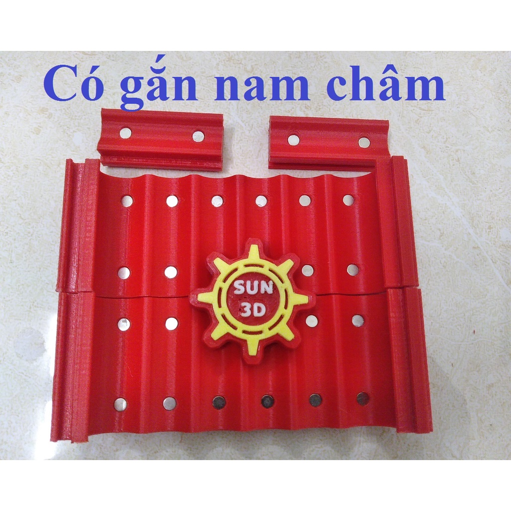 Bộ nhựa in 3D gá kẹp cell pin 18650 hàn