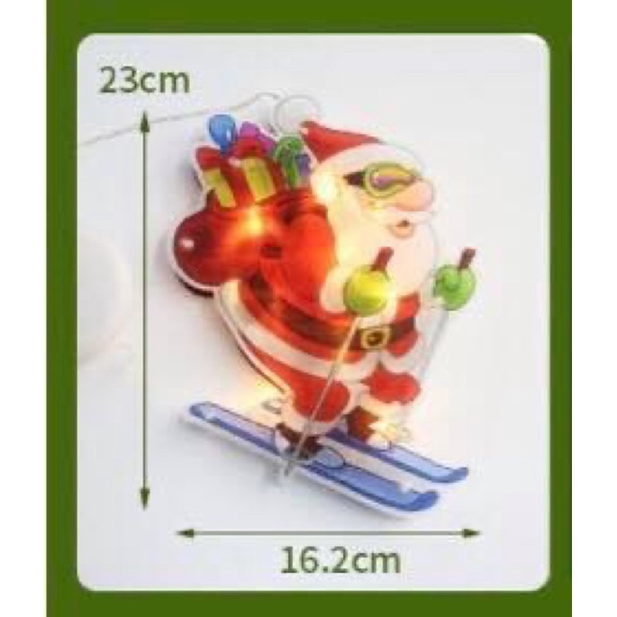 Đèn led trang trí Giáng Sinh.