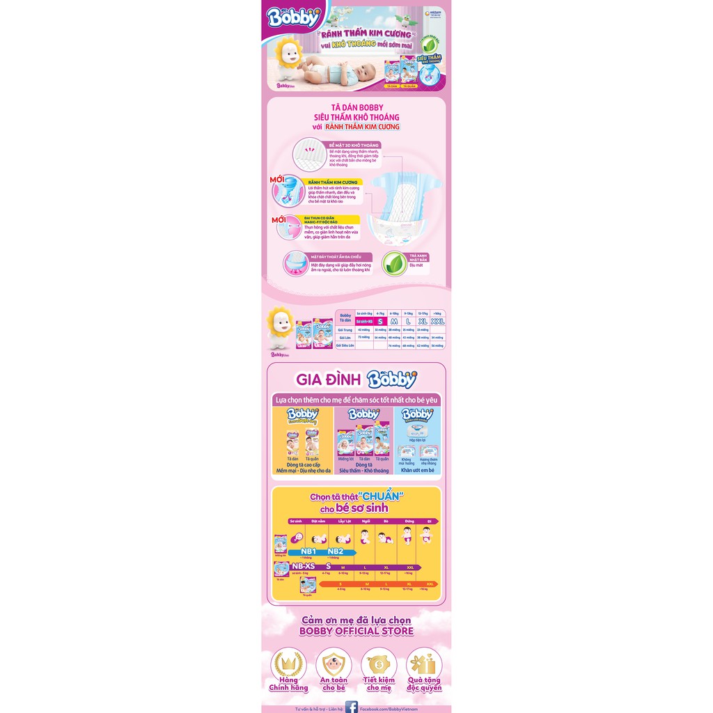 BỈM-TÃ DÁN BOBBY SIÊU THẤM S56 VÀ S80
