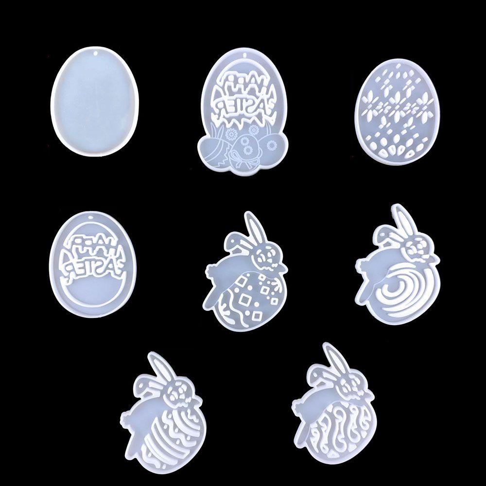 CACTU Khuôn Silicone Làm Trứng Phục Sinh Hình Thỏ Phục Sinh DIY