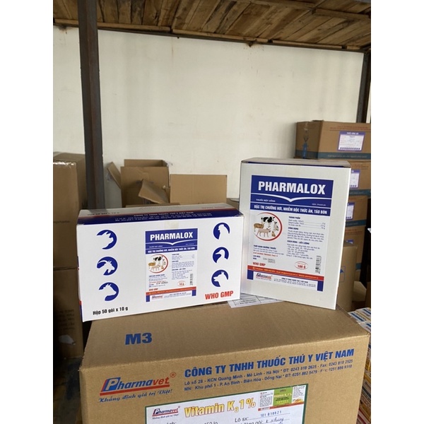 Pharmalox- muối tiêu hỗ trợ chướng hơi, táo bón cho thú cưng