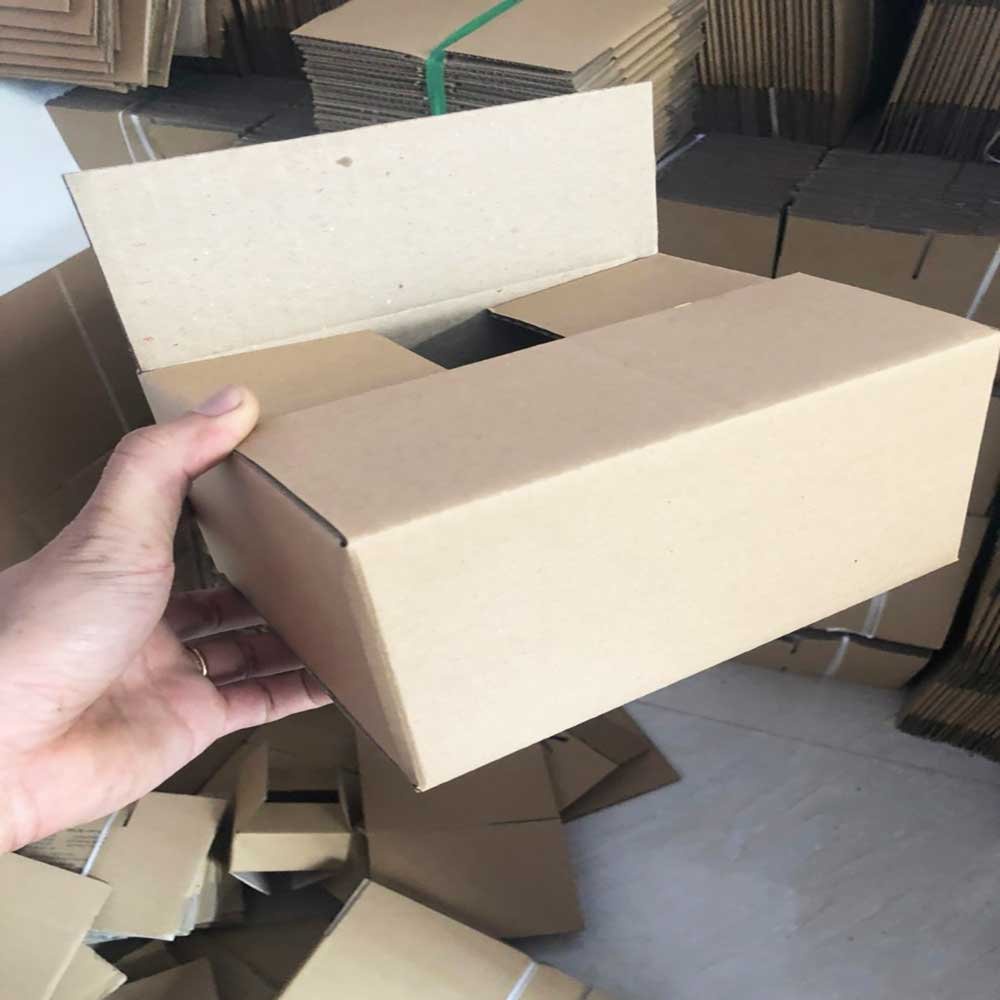 Hộp carton giấy đóng gói hàng đầy đủ kích thước