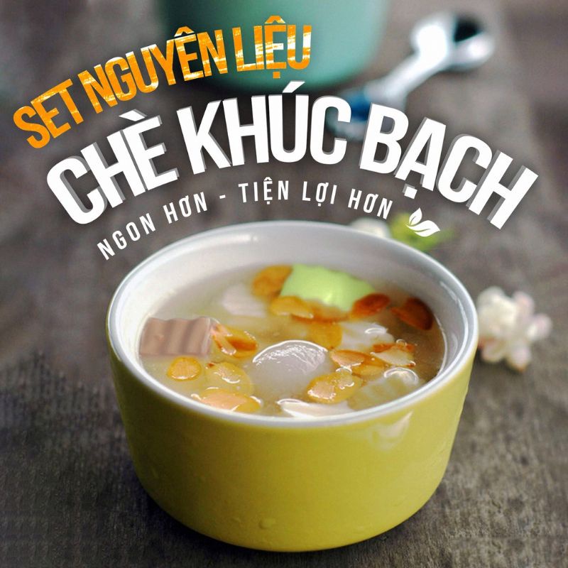 Set Nguyên Liệu Nấu Chè Khúc Bạch