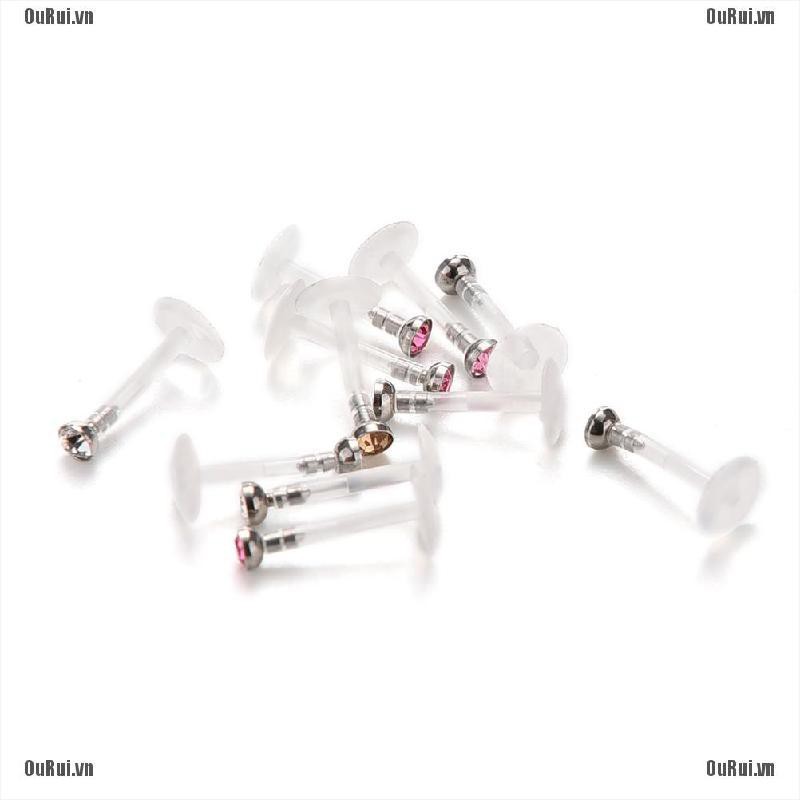 Khuyên Xỏ Môi 10 6mm 8mm 10mm 16g Sang Trọng