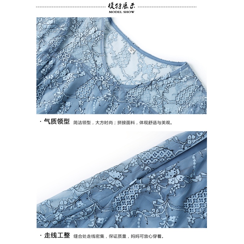 Đầm Chiffon Thời Trang Mùa Hè Phong Cách Phương Tây Hàng Mới 2022 Dành Cho Nữ Trung Niên 50 Tuổi