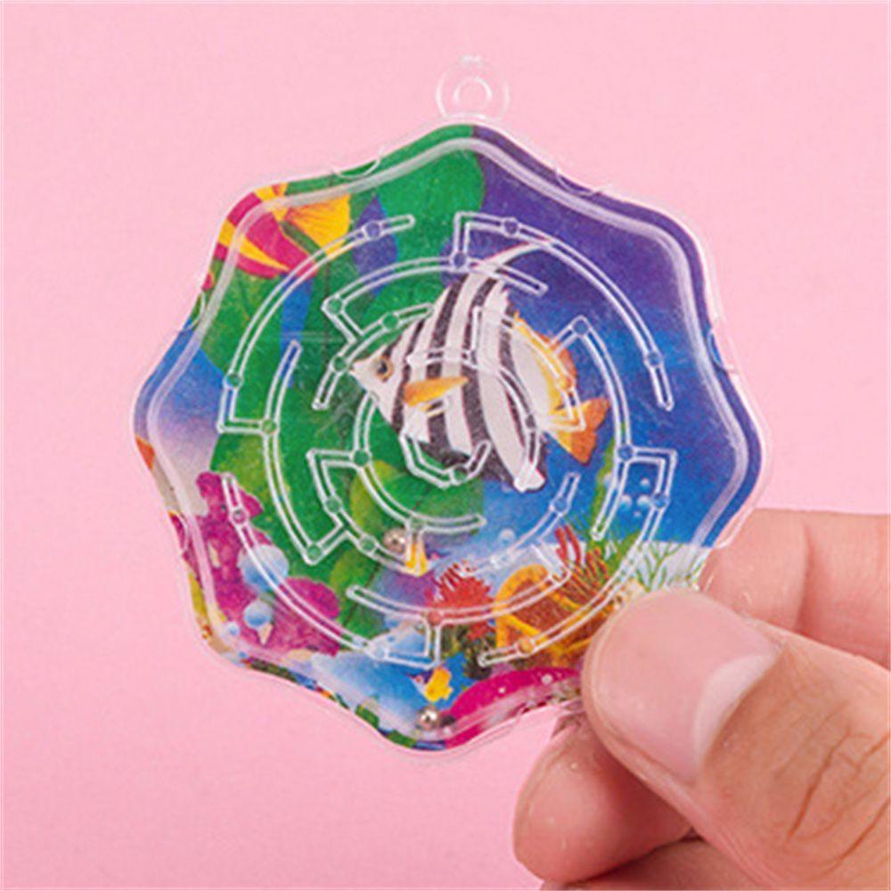 JARRED Set 10 Đồ Chơi Mê Cung 3D Bằng Thép Giúp Rèn Luyện Trí Não Cho Bé