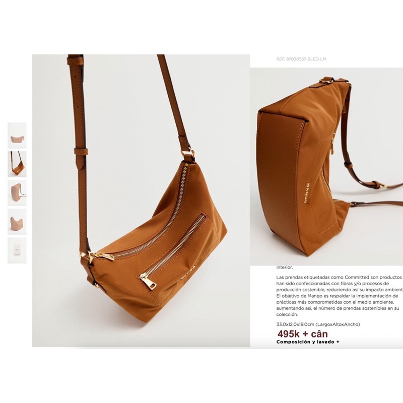 Túi xách nữ hàng hiệu Mango