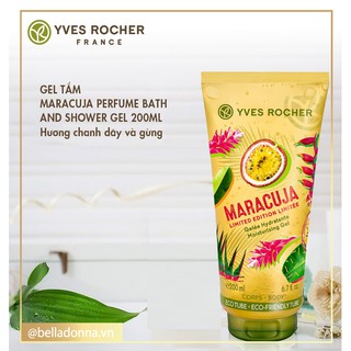 Gel Tắm Dưỡng Ẩm Yves Rocher Maracuja Perfume Bath And Shower Gel 200 ml