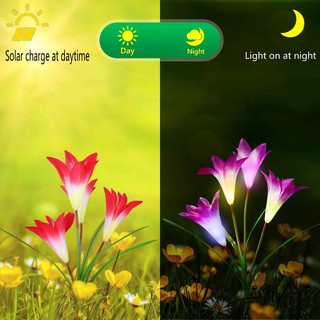 Hoa lily nhân tạo sử dụng năng lượng mặt trời (Siêu đẹp)
