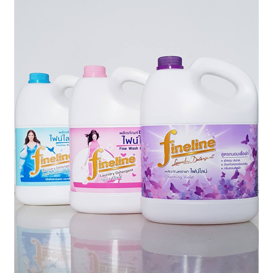 [COMBO 2 CAN 2 MÀU] 2 Can Nước Giặt FINELINE Thái LAn 3000ml Chình Hãng- Team Nhập Khẩu-Chọn Màu