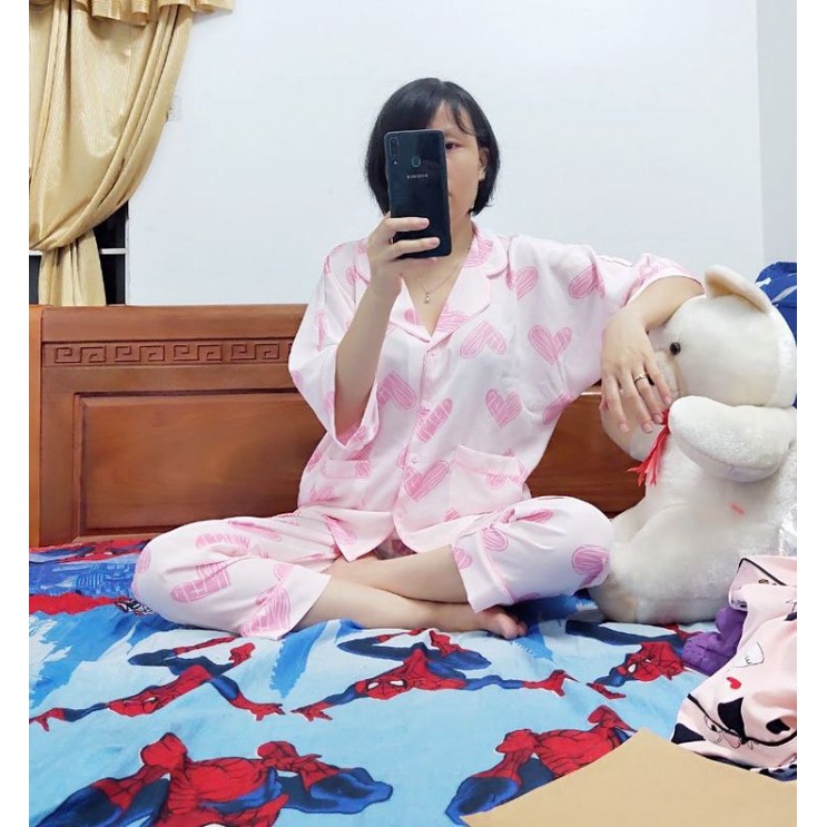 Bộ pijama lụa mango cao cấp