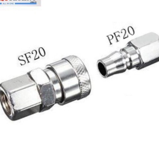Nối nhanh máy nén khí ren trong 13mm