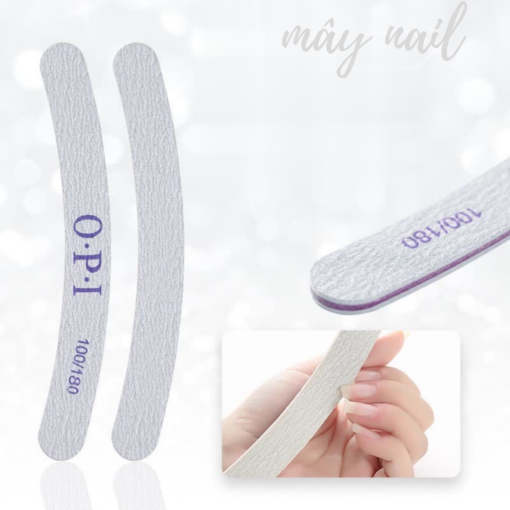 Dũa móng opi - loại dày đủ 5 hình chuyên dụng cho dân làm móng