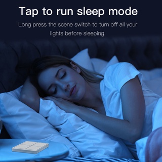  Tuya Smart ZigBee Wireless Free Sticker 4-way Panel Scene Button Switch INTRO
