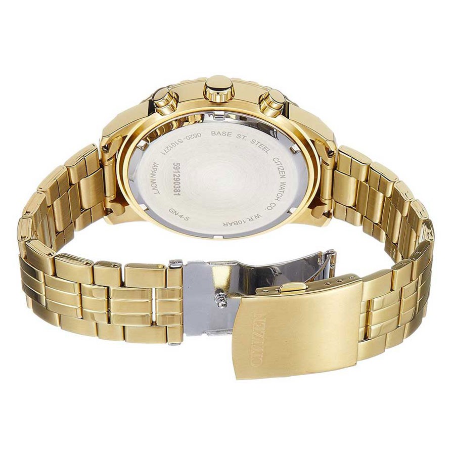 Đồng Hồ Nam Citizen Dây Thép Không Gỉ AN8132-58E - Mặt Đen
