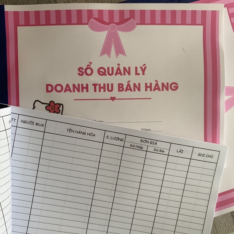 Sổ bán hàng Kity