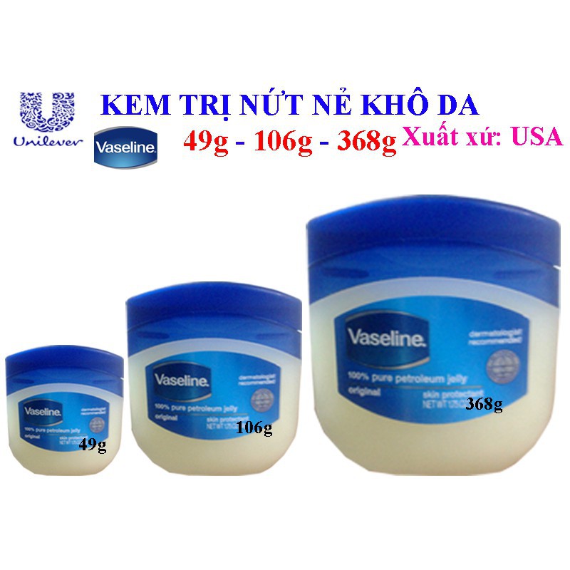 Dưỡng Ẩm Vaseline Original 106g