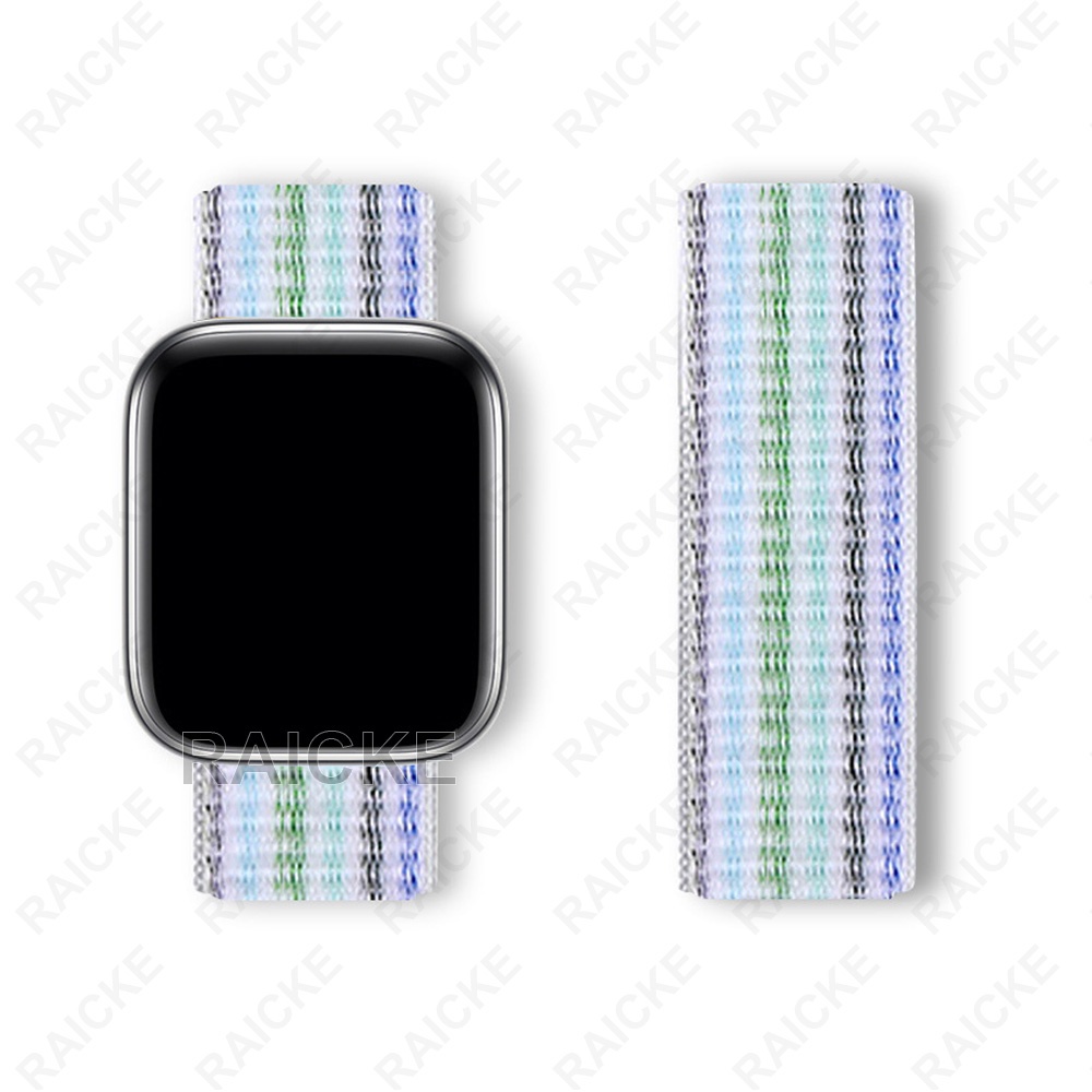 Dây Đeo Nylon Thay Thế Cho iWatch Series 8 / 7 / 6 / 5 / 4 / 3 / SE Ultra 45mm 41mm 49mm 44mm 40mm 42mm 38mm
