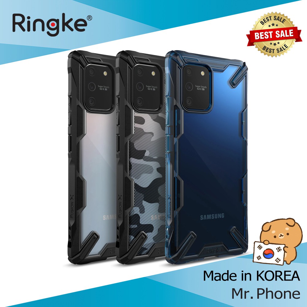 Ốp lưng Galaxy S10 Lite Ringke Fusion X (Ringke Fusion X for Galaxy S10 Lite) Hàn Quốc