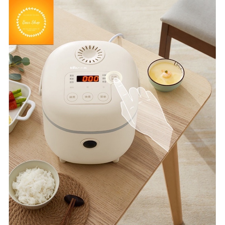 Nồi cơm đa năng hãng BEAR dung tích 2L dùng cho gia đình 2-3 người