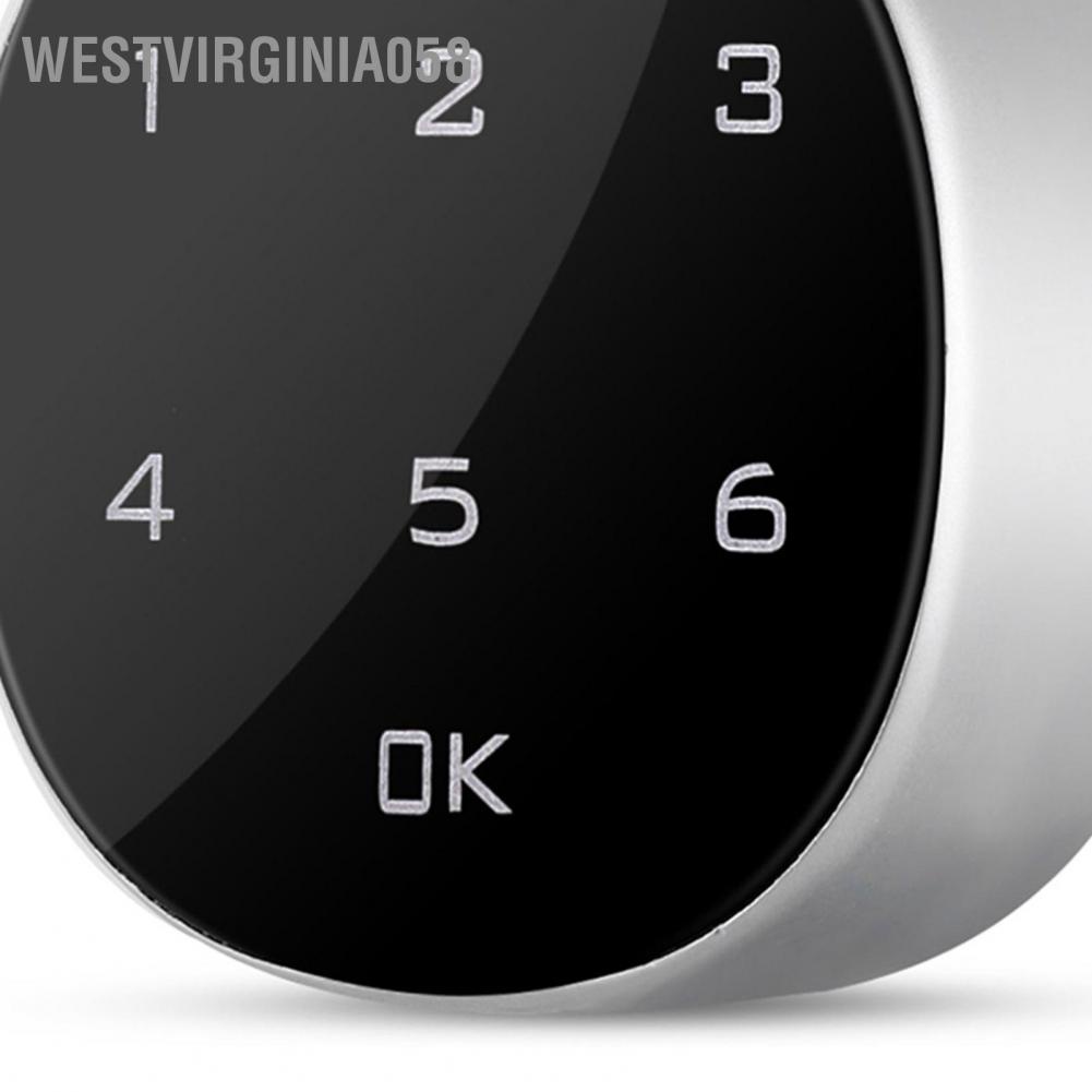 Westvirginia058 Touch Screen Digital Electronic Password Coded Lock for Cabinet Mailbox File Sauna Drawer