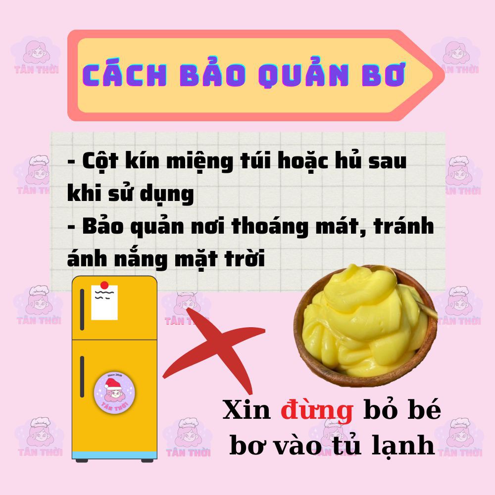 (Loại 1) 500g Bơ Trứng Vàng Thượng Hạng Sài Gòn - Ăn Vặt Siêu Ngon Kèm Bánh Tráng