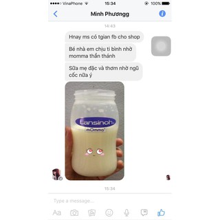 Bình sữa Lansinoh mOmma 240ml và 160ml