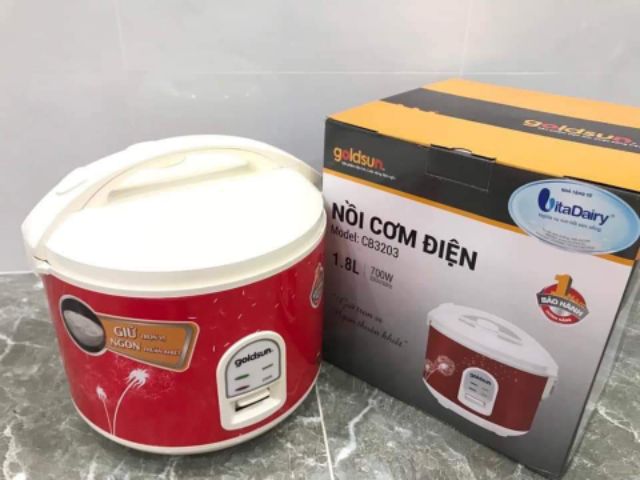 🍒🍒Nồi Cơm Điện Goldsun CB3203 1.8 Lít
👉Bảo hành chính hãng