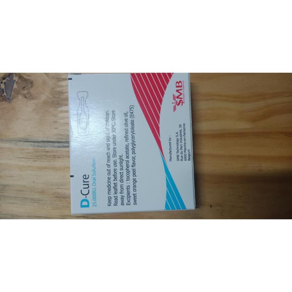 Vitamin D cure bổ sung Vitamin, Canxi hỗ trợ người loãng xương hộp 4 ống