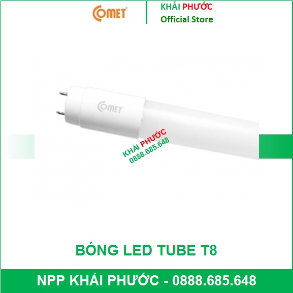 BÓNG ĐÈN ĐIỆN LED TUBE TUÝP 0.6 0,6 1.2 1,2 M MÉT 0.6M 0,6M 1.2M 1,2M 9W 12W 18W 24W COMET - KHẢI PH