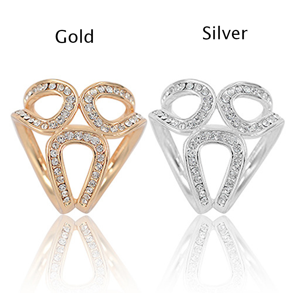 Kẹp Khăn Quàng Cổ Bằng Lụa Cho Nữ|Khóa Khăn Choàng|Ghim Cài Áo Đính Đá Ngọc Trai Nhân Tạo Nhiều Màu Thời Trang Mới