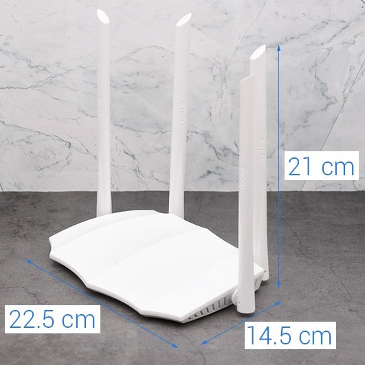 Bộ Phát Sóng Wifi Router Chuẩn AC1200 Tenda AC5 V3 Trắng