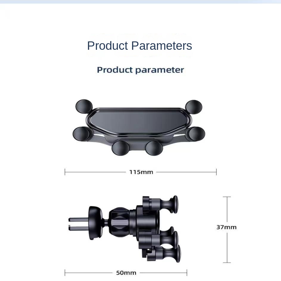 Giá Đỡ Điện Thoại Chống Rung Lắc Gắn Lỗ Thông Gió Xe Hơi