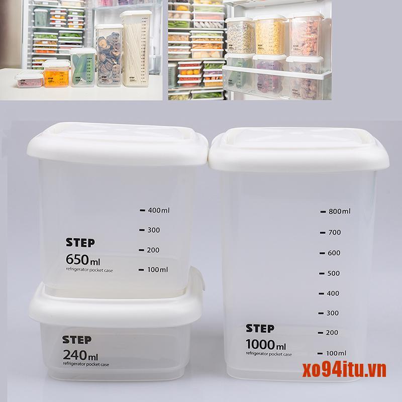 Hộp Nhựa Bảo Quản Thực Phẩm Trong Tủ Lạnh
