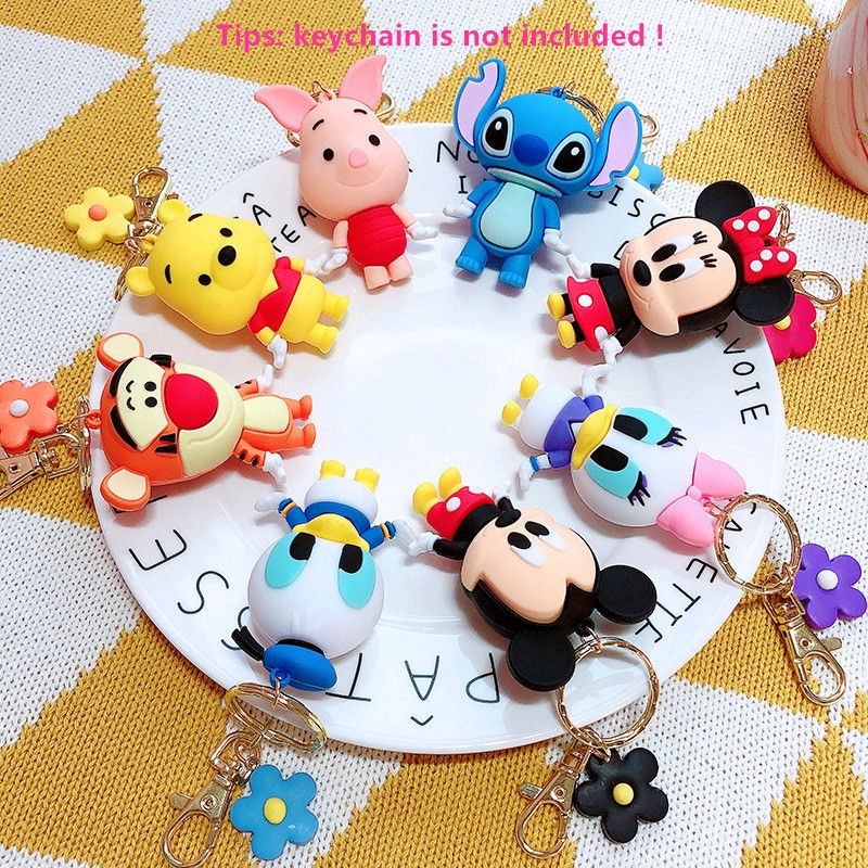 Mặt dây móc khóa thiết kế nhân vật hoạt hình trang trí đáng yêu