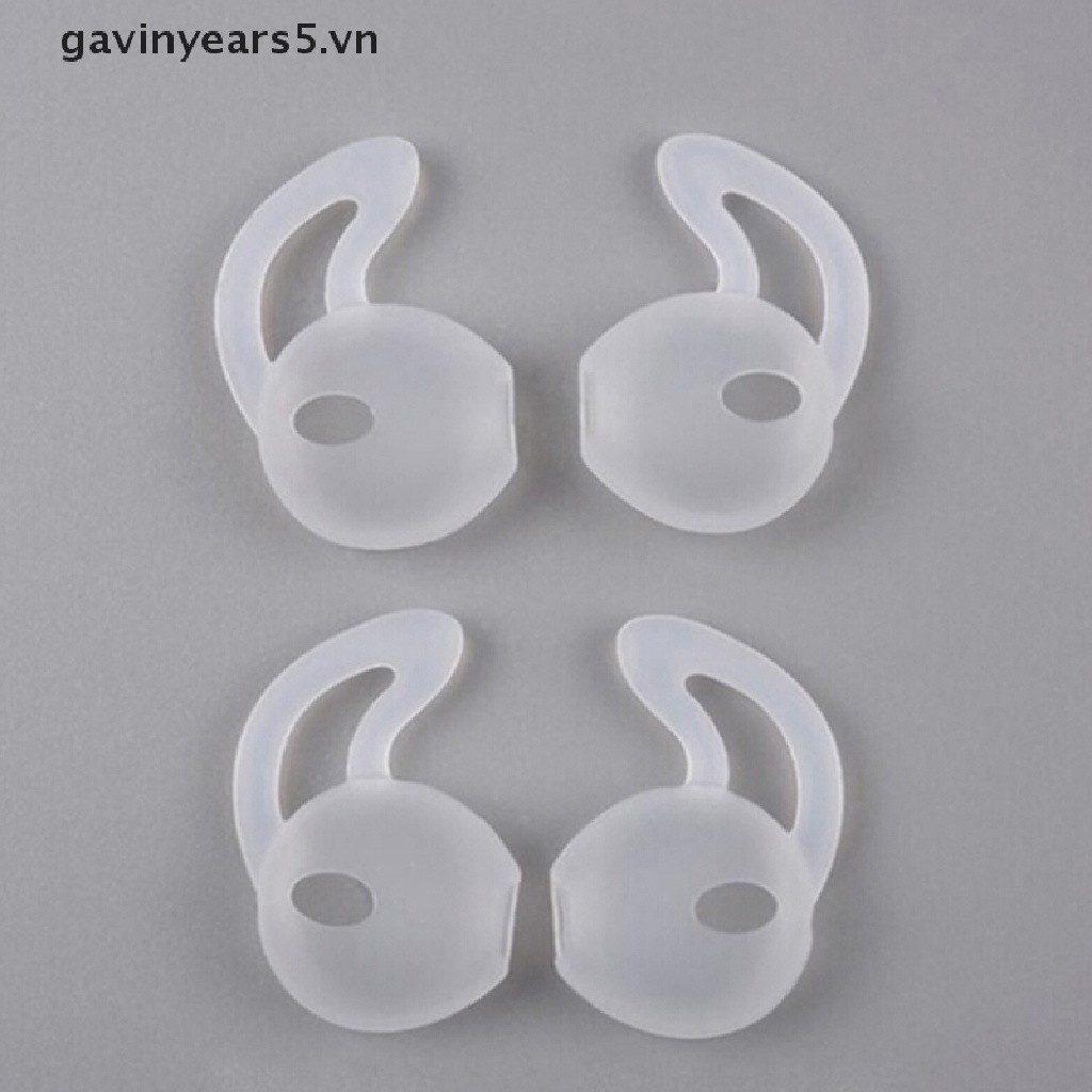 Set 5 Cặp Vỏ Bọc Tai Nghe Nhét Tai Bằng Silicon ~