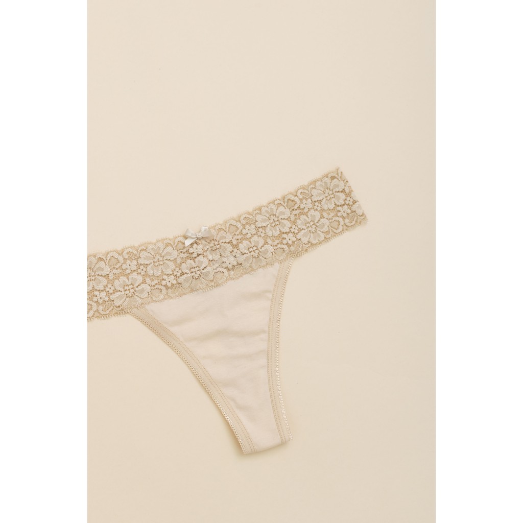 Quần lót lọt khe thun phối ren Lamluy | BigBuy360 - bigbuy360.vn