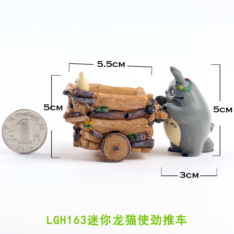 Chậu Hoa Hình Nhân Vật Hoạt Hình Totoro Đáng Yêu